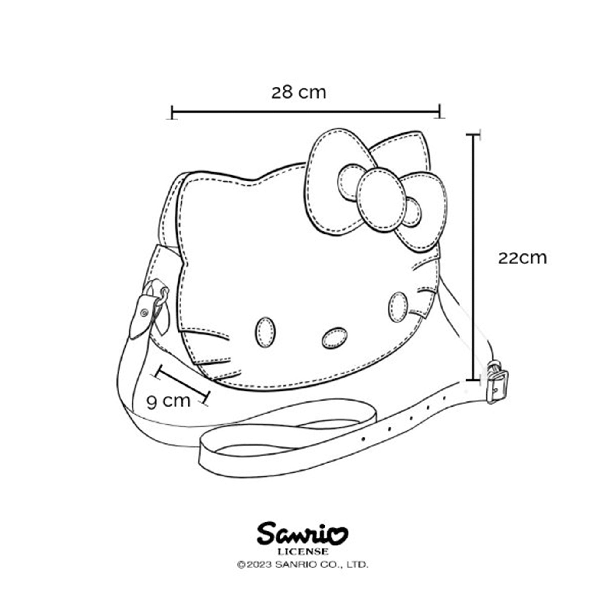 The Hello Kitty Face Bag