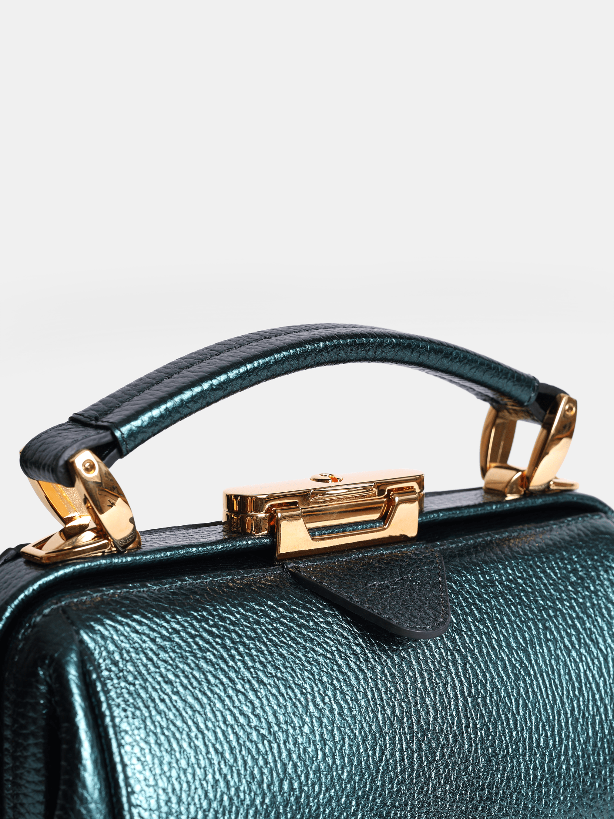 The Mini Sophie - Metallic Emerald