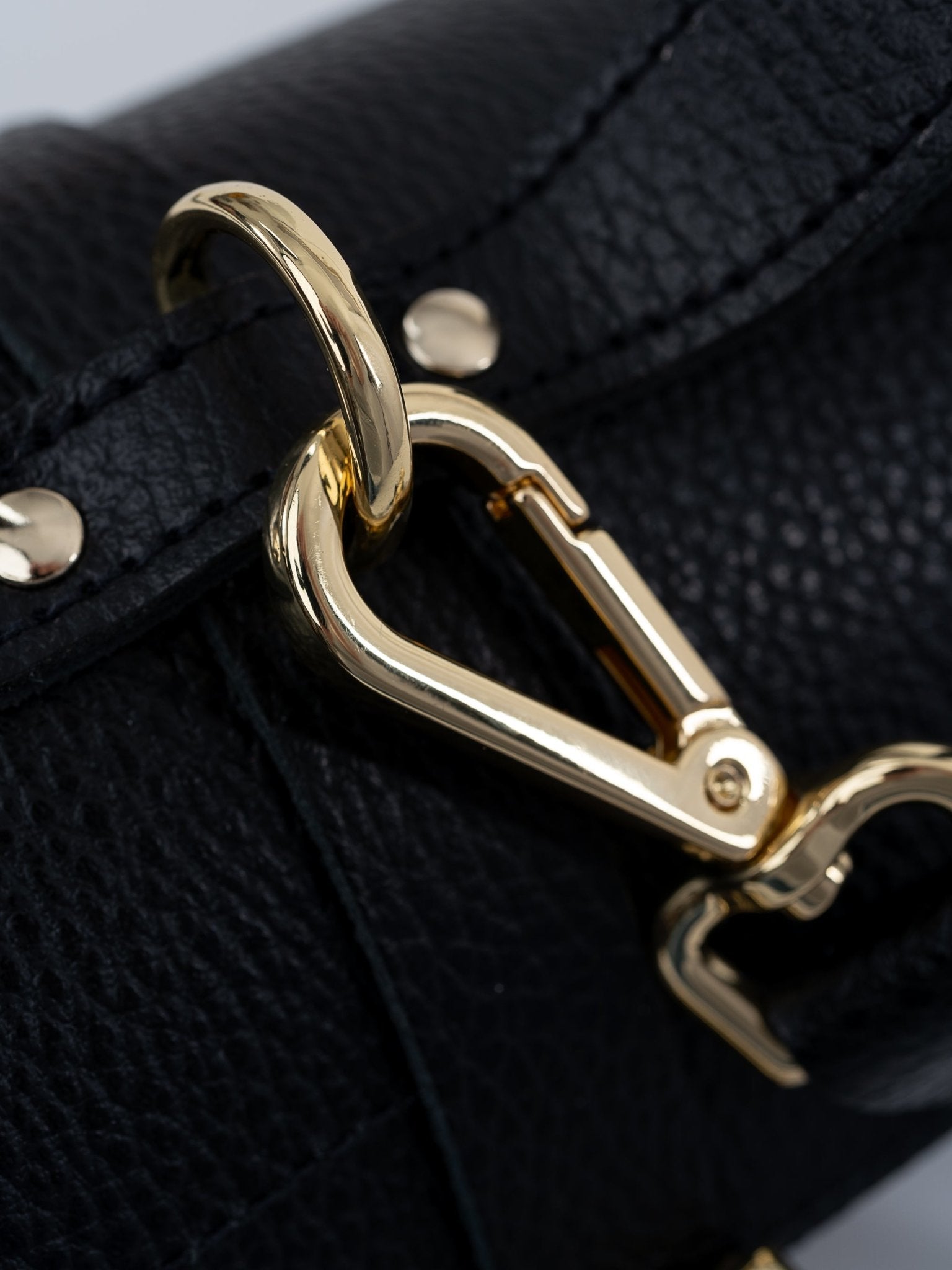 The Bowls Bag - Black Celtic Grain - Cambridge Satchel
