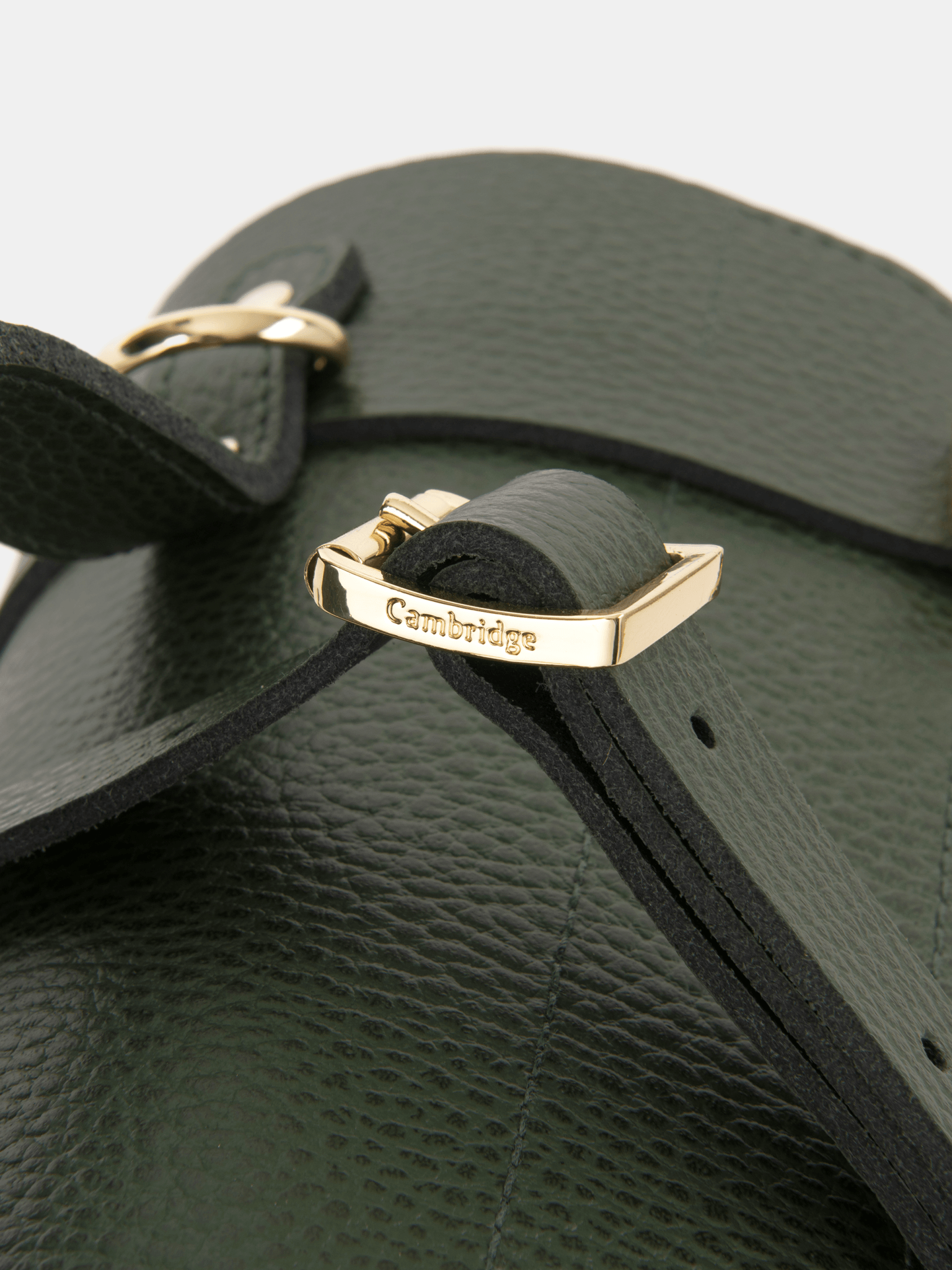 The Bowls Bag - Racing Green Celtic Grain - Cambridge Satchel