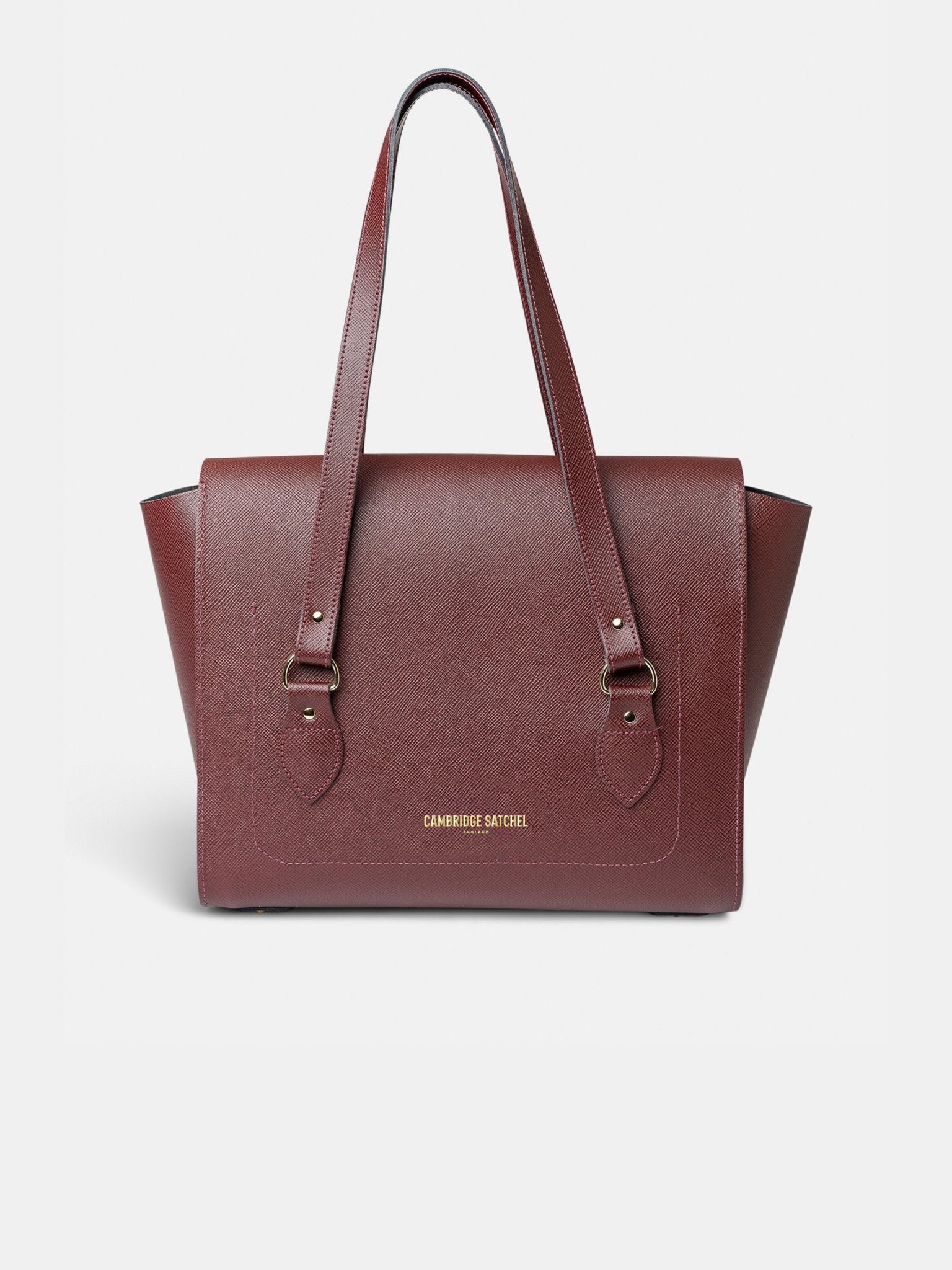 The Emily - Oxblood Saffiano - Cambridge Satchel