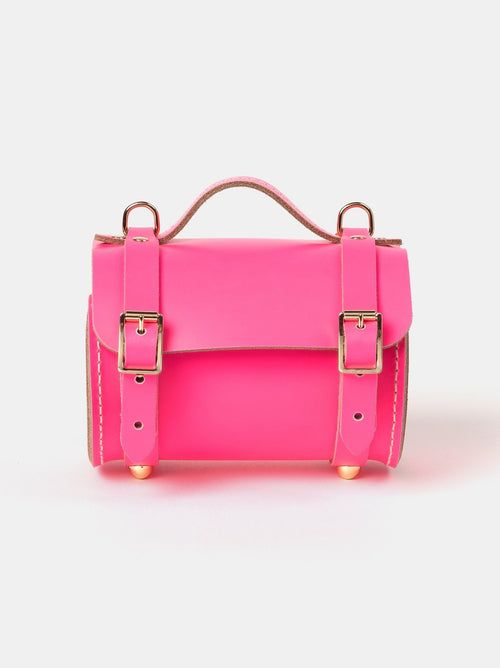 The Micro Bowls Bag - Fluoro Pink - The Cambridge Satchel Company EU Store