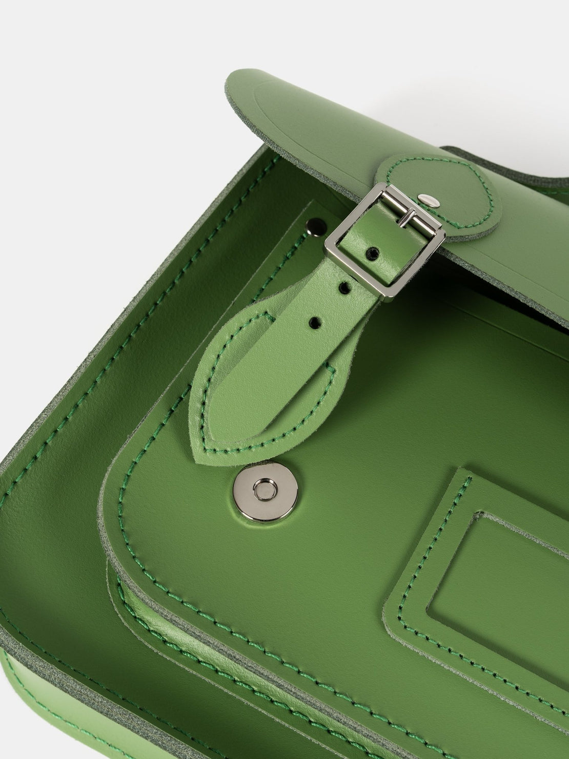 The 13 Inch Batchel - Heather Green - The Cambridge Satchel Company EU Store