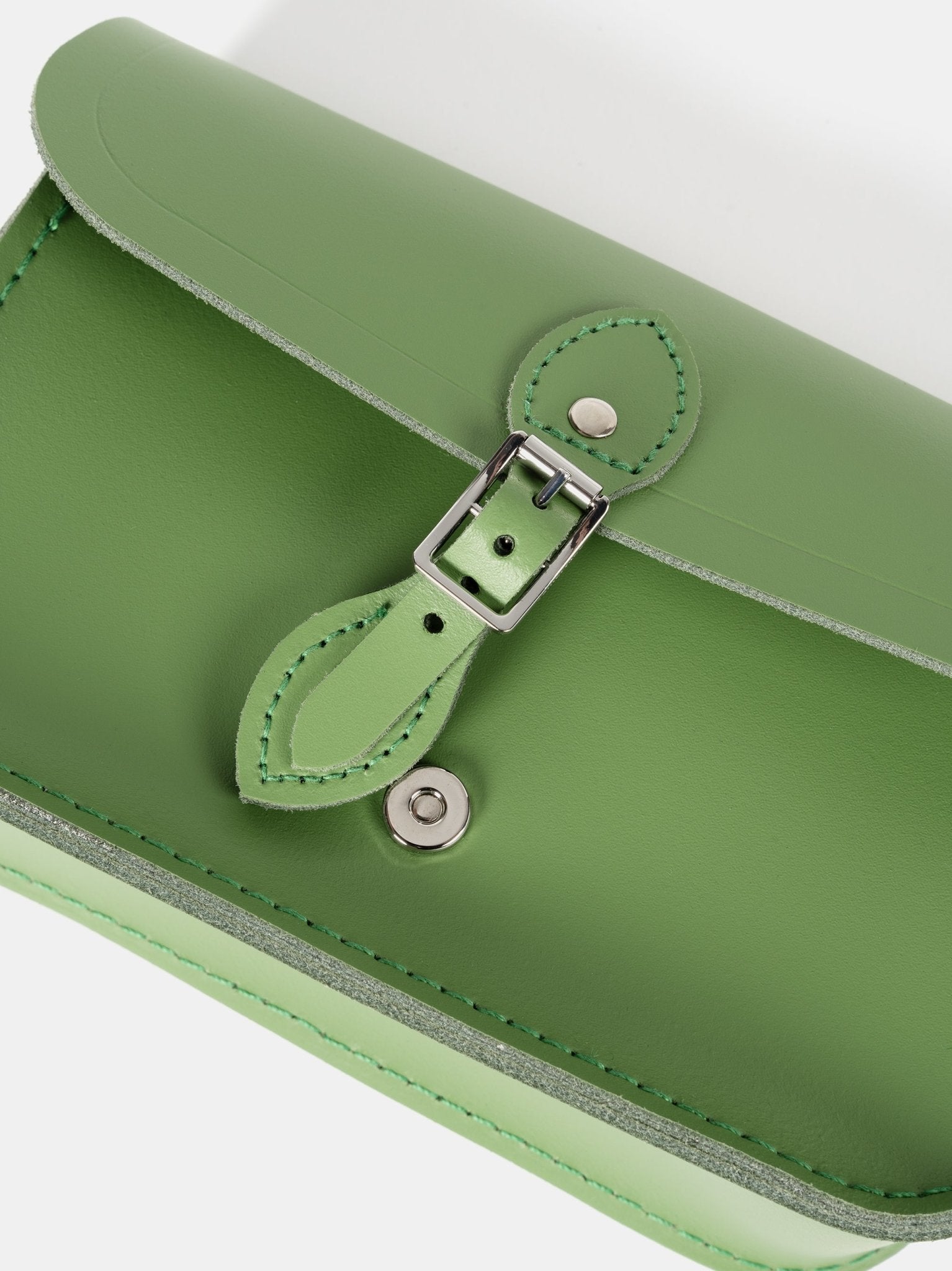 The Mini One Buckle - Heather Green - The Cambridge Satchel Company EU Store