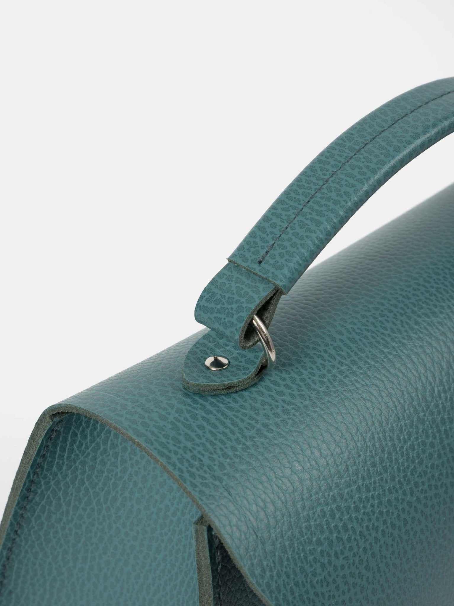 The Poppy - Lagoon Matte Celtic Grain - The Cambridge Satchel Company EU Store