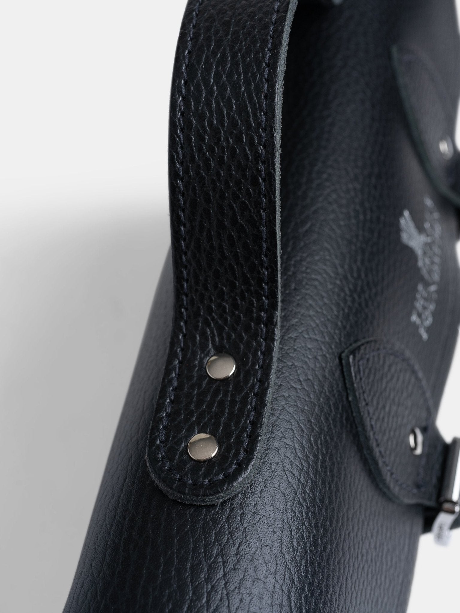 The Prince's Foundation 11 Inch Batchel - Black Celtic Grain - The Cambridge Satchel Company EU Store