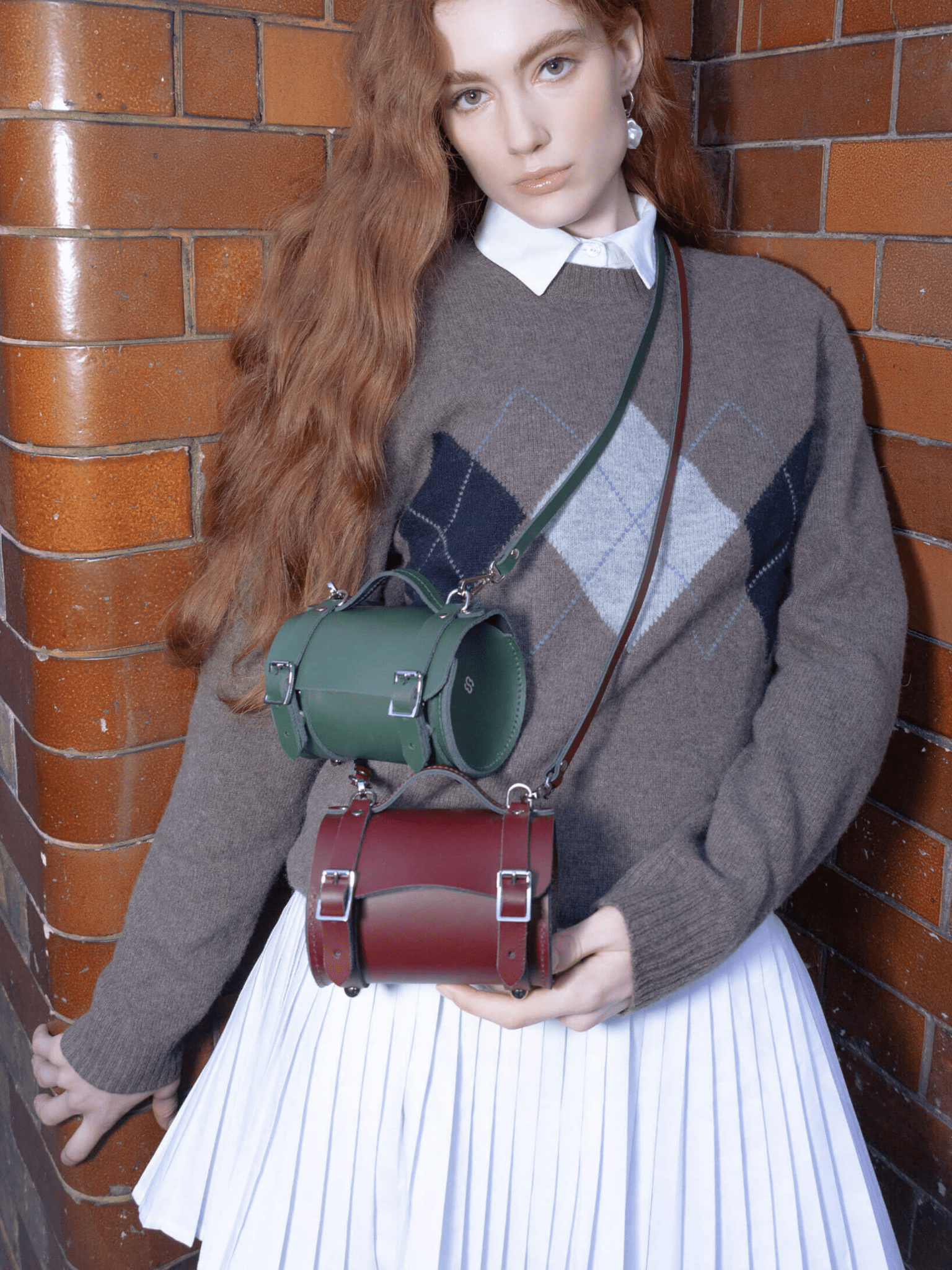 The Micro Bowls Bag - Racing Green - Cambridge Satchel