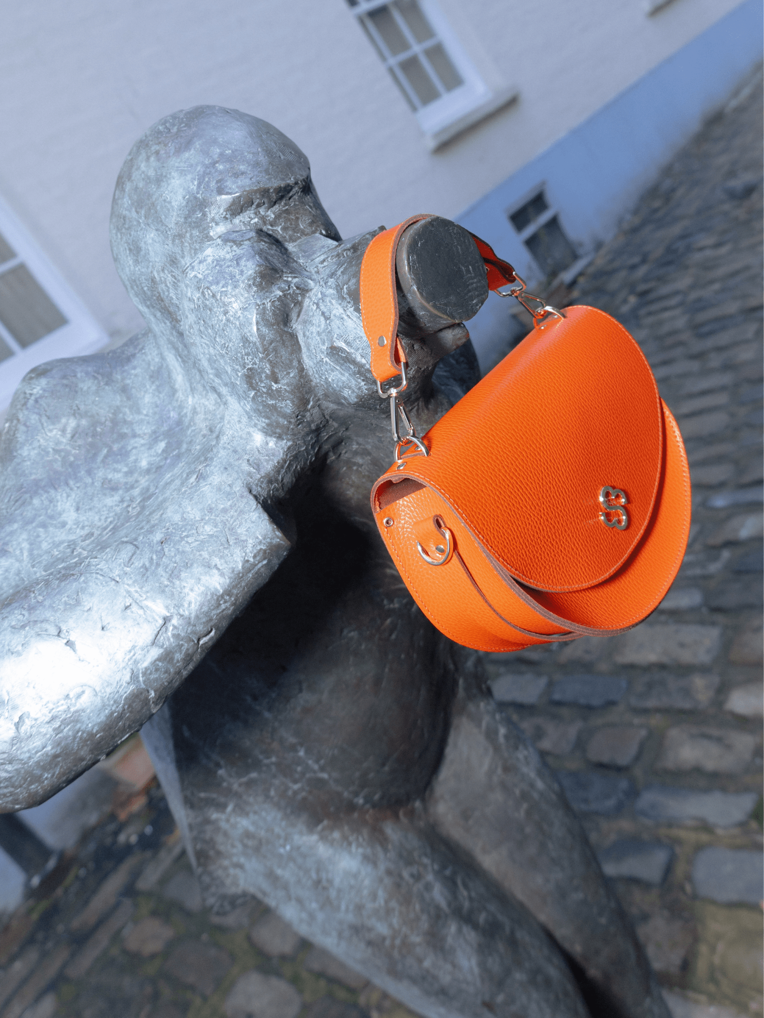 The Kate - Orangeade Celtic Grain - Cambridge Satchel