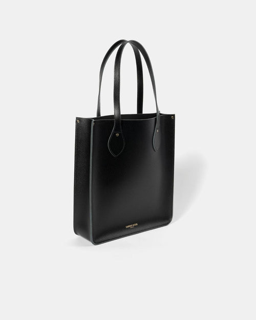 The Tote - Black Celtic Grain - Cambridge Satchel