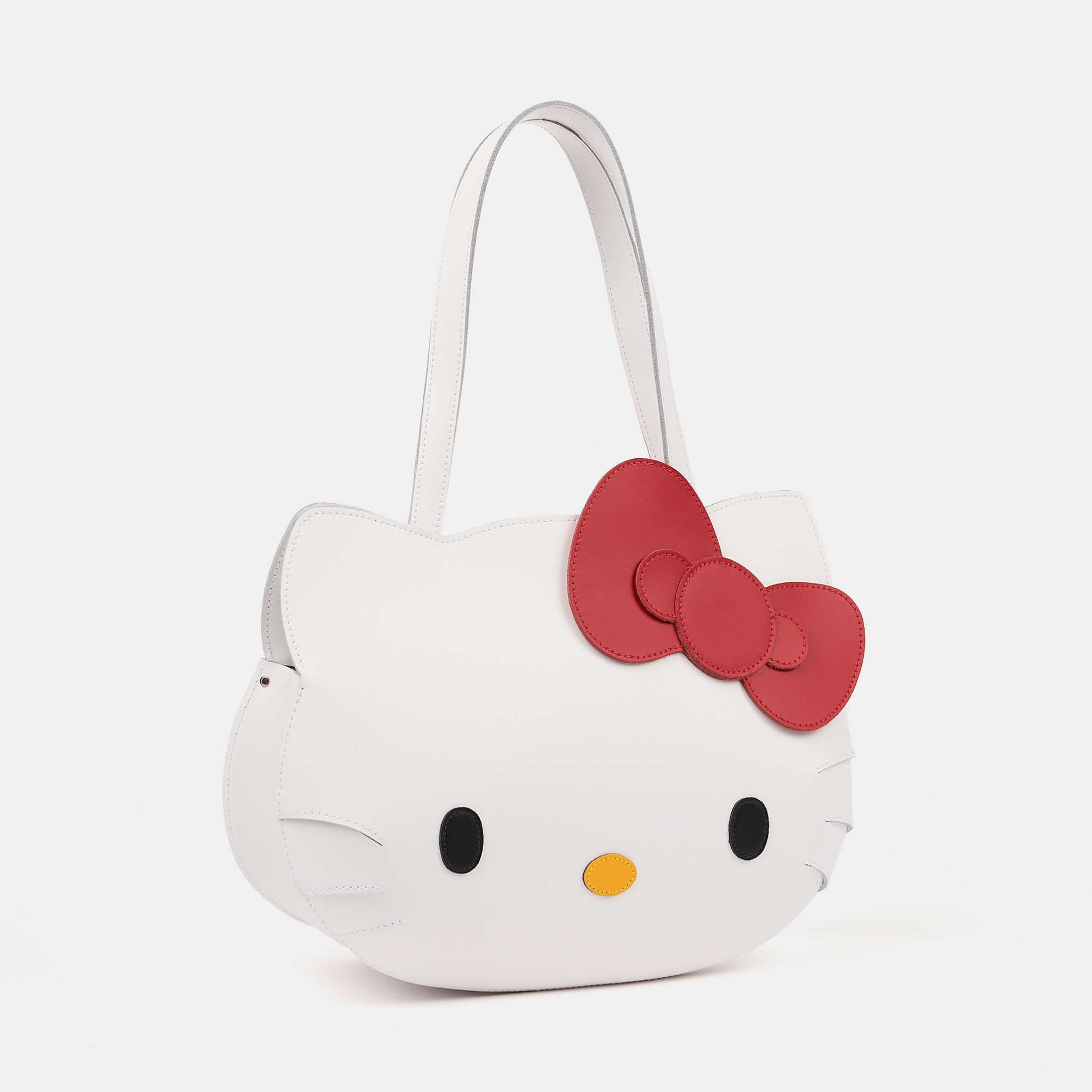 The Hello Kitty Face Tote - Brilliant White - Cambridge Satchel