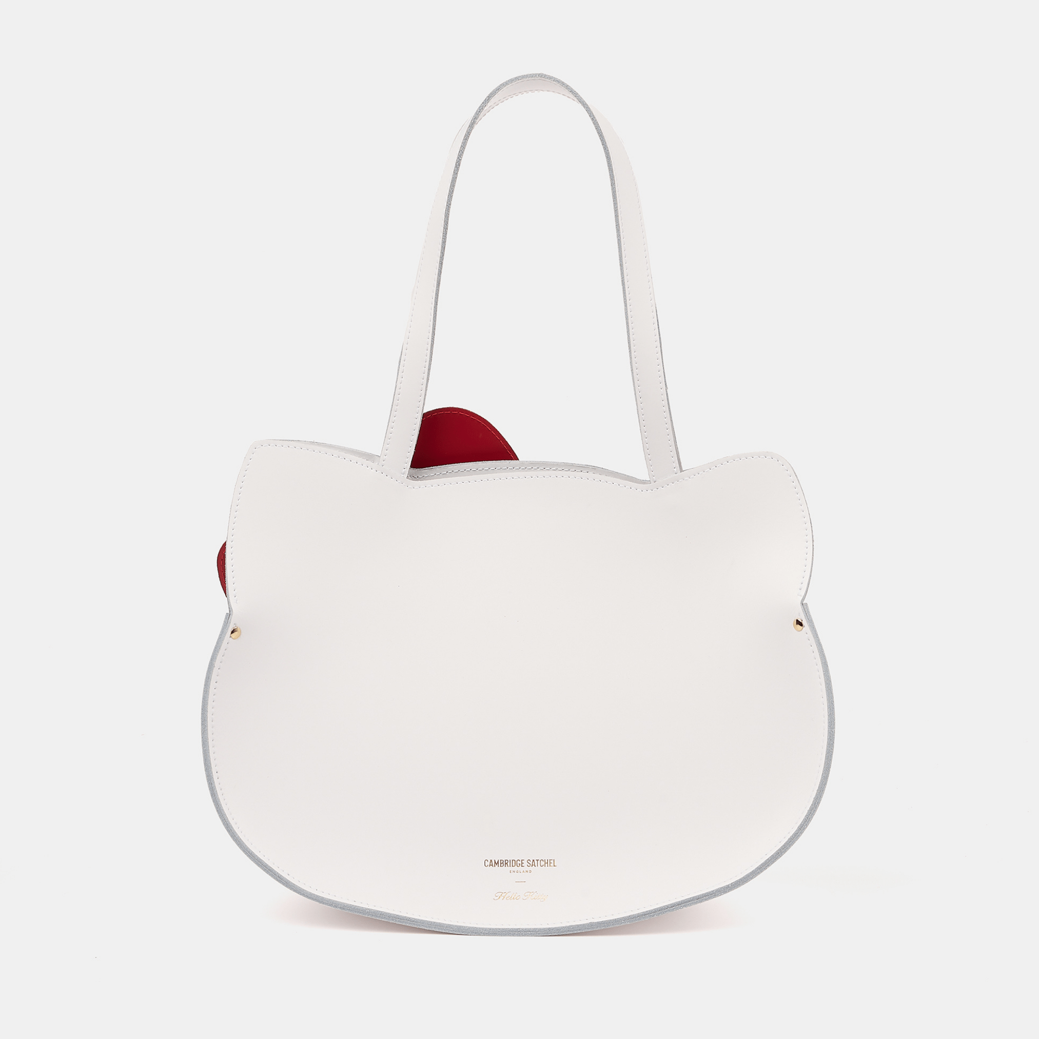 The Hello Kitty Face Tote - Brilliant White - Cambridge Satchel