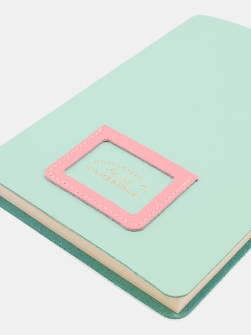 The A5 Notebook - Cambridge Uni Blue & Rose