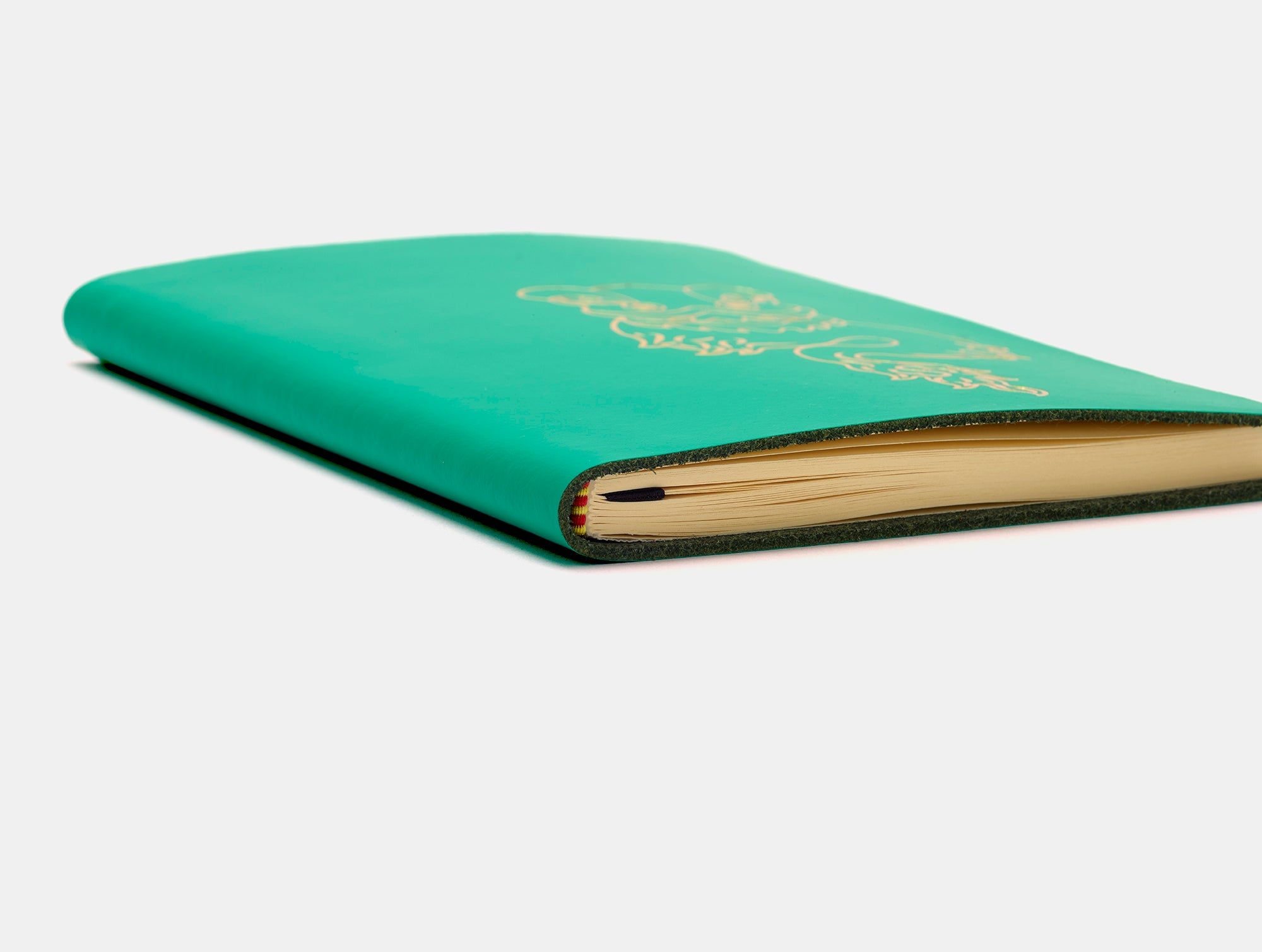 The Lunar New Year A6 Notebook - Emerald Green