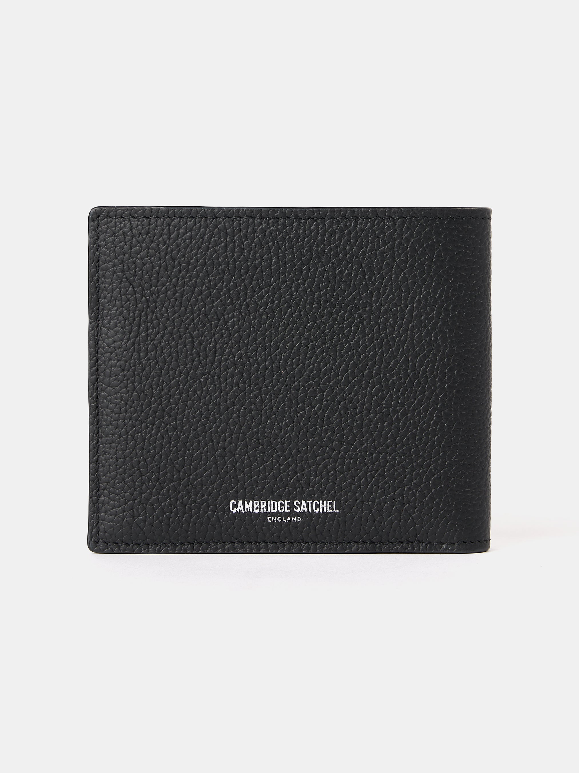 The Billfold Wallet - Black Madras Grain