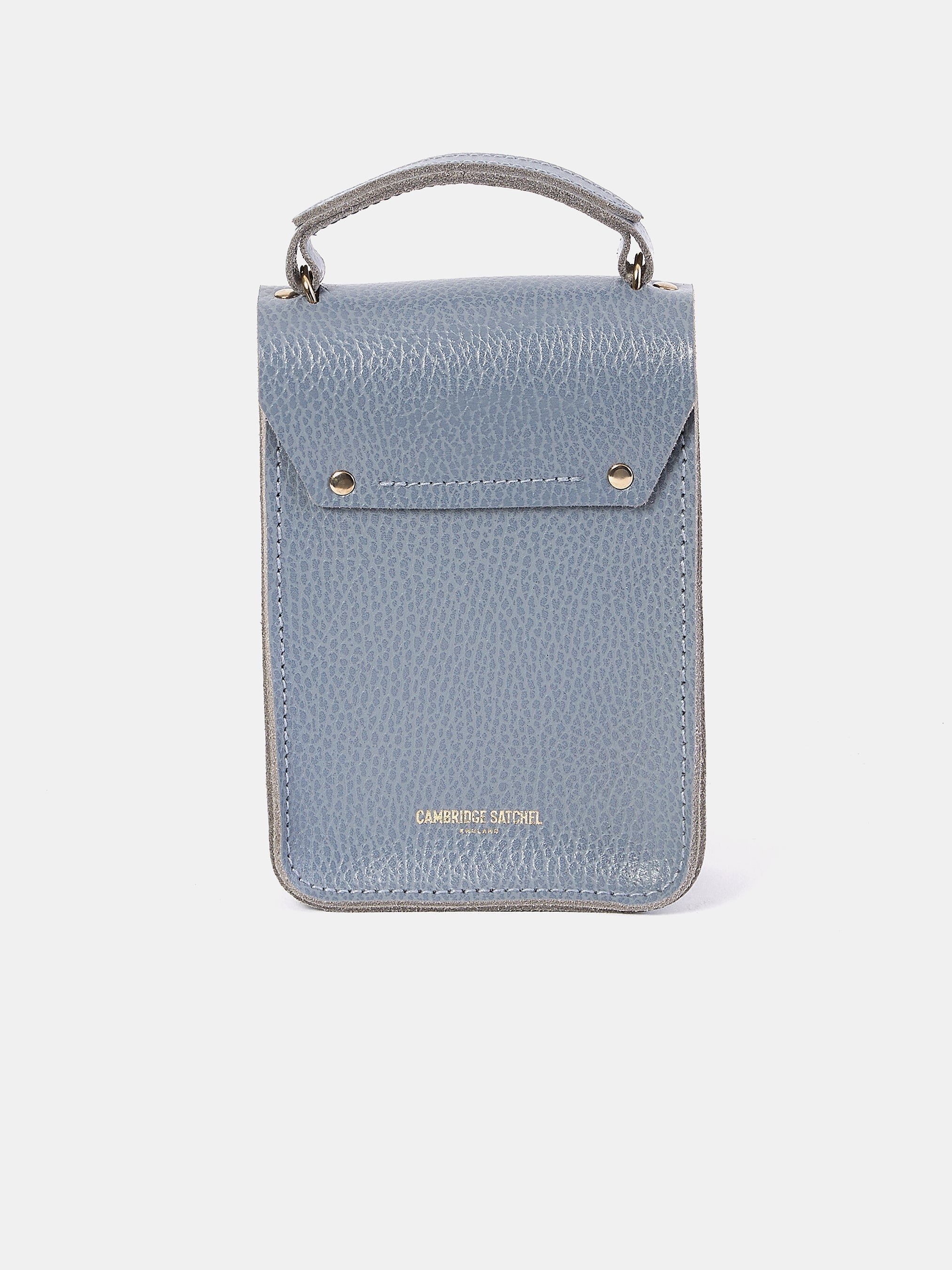 The Mini Binocular Bag - French Grey Celtic Grain