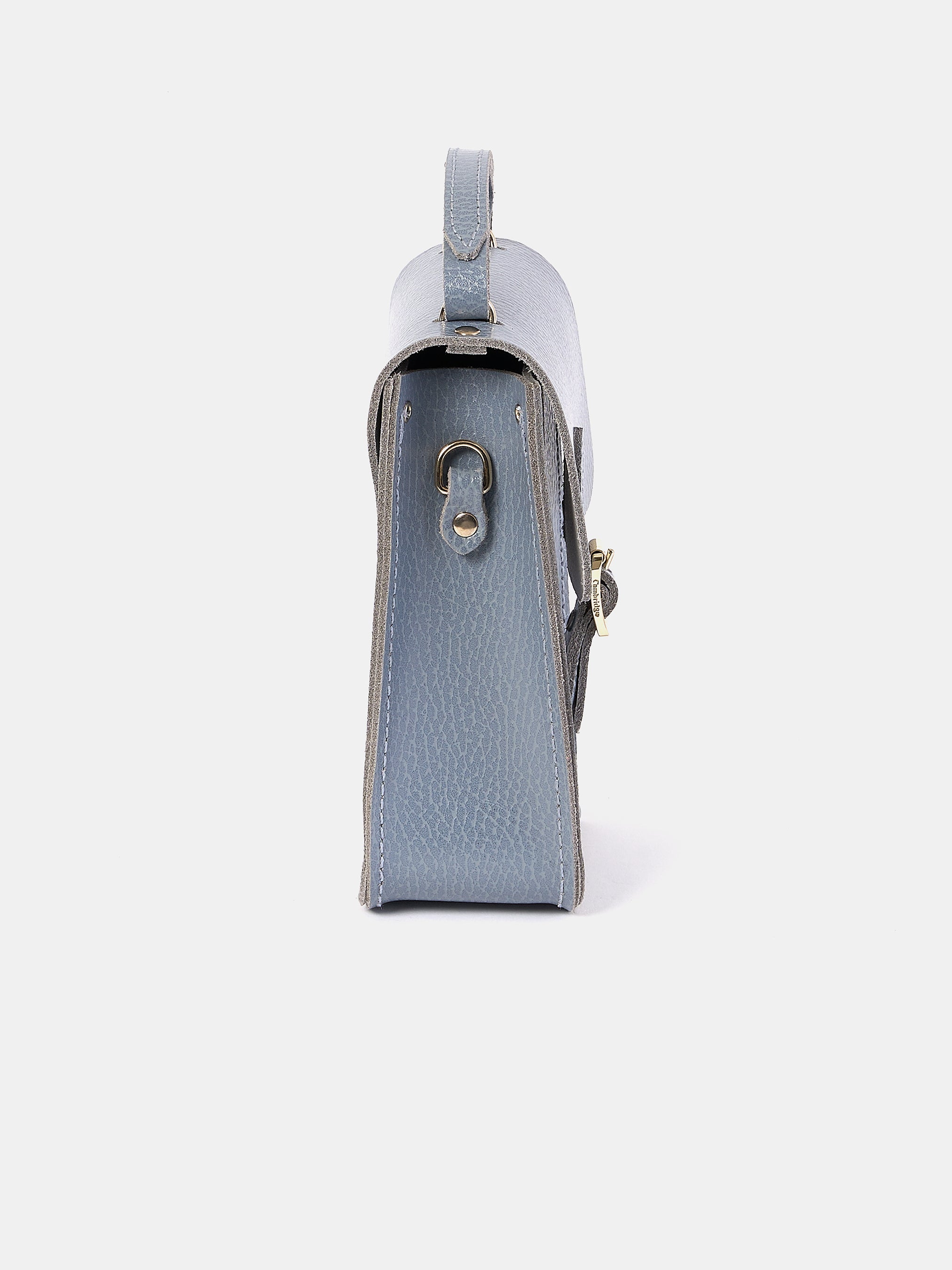 The Mini Binocular Bag - French Grey Celtic Grain
