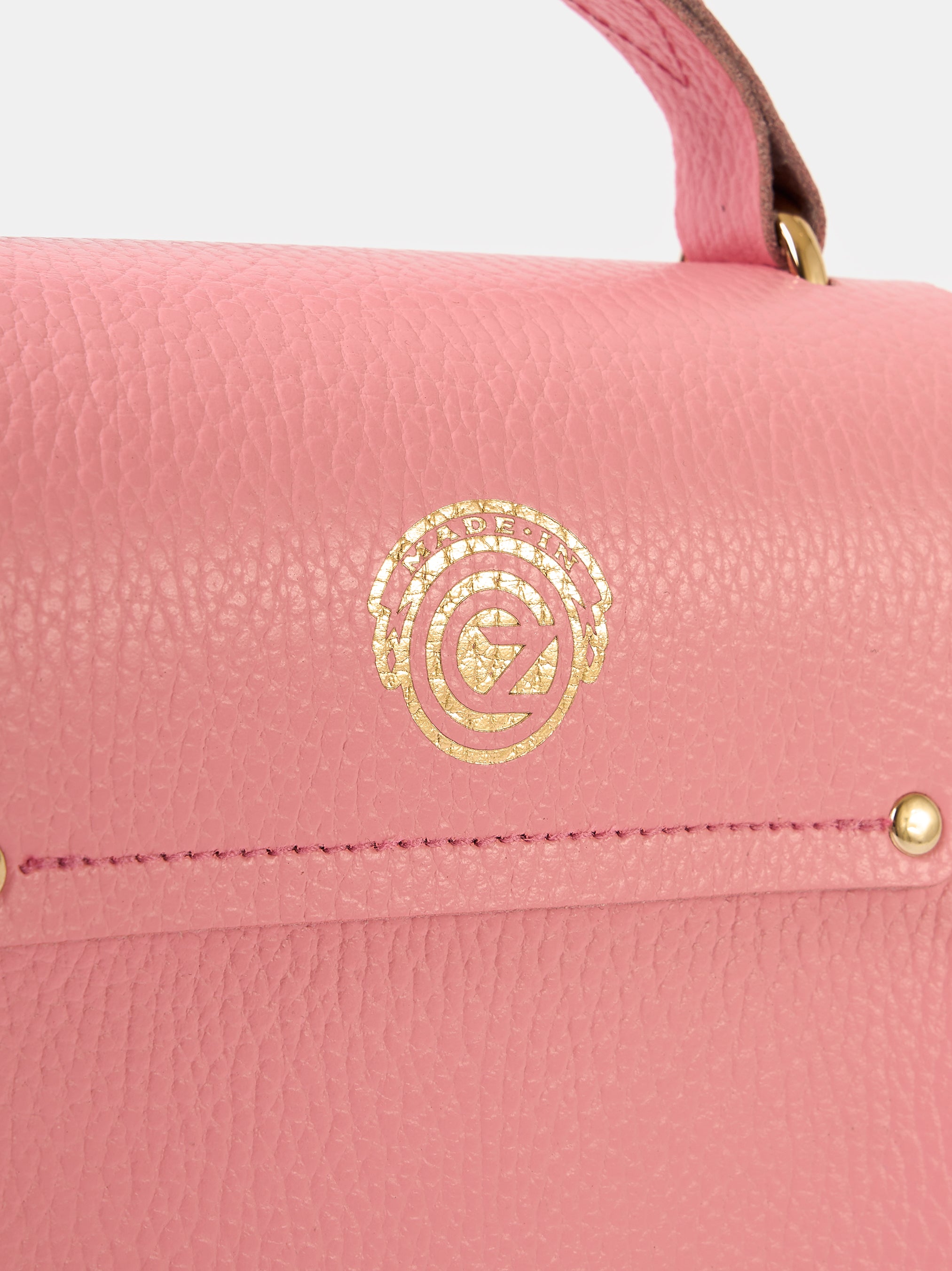 The Binocular Bag - Popular Pink Celtic with 'G' Plate