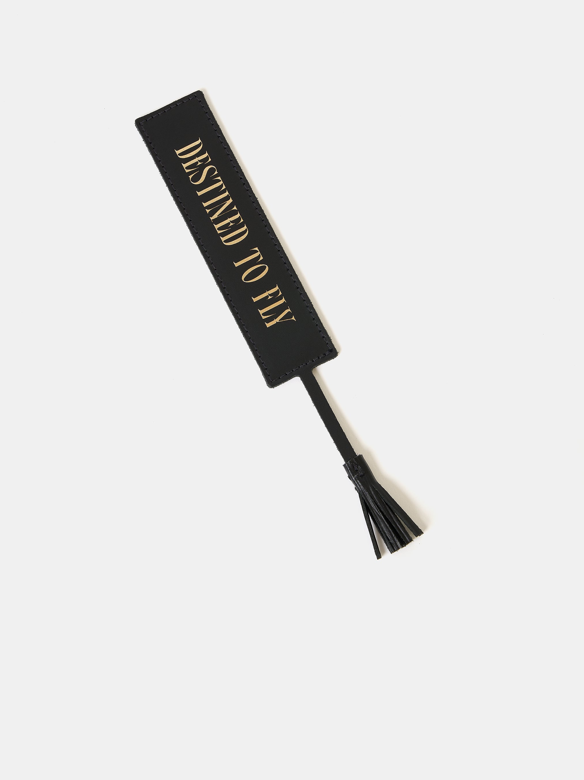 The Bookmark - Black with Gold Foiling