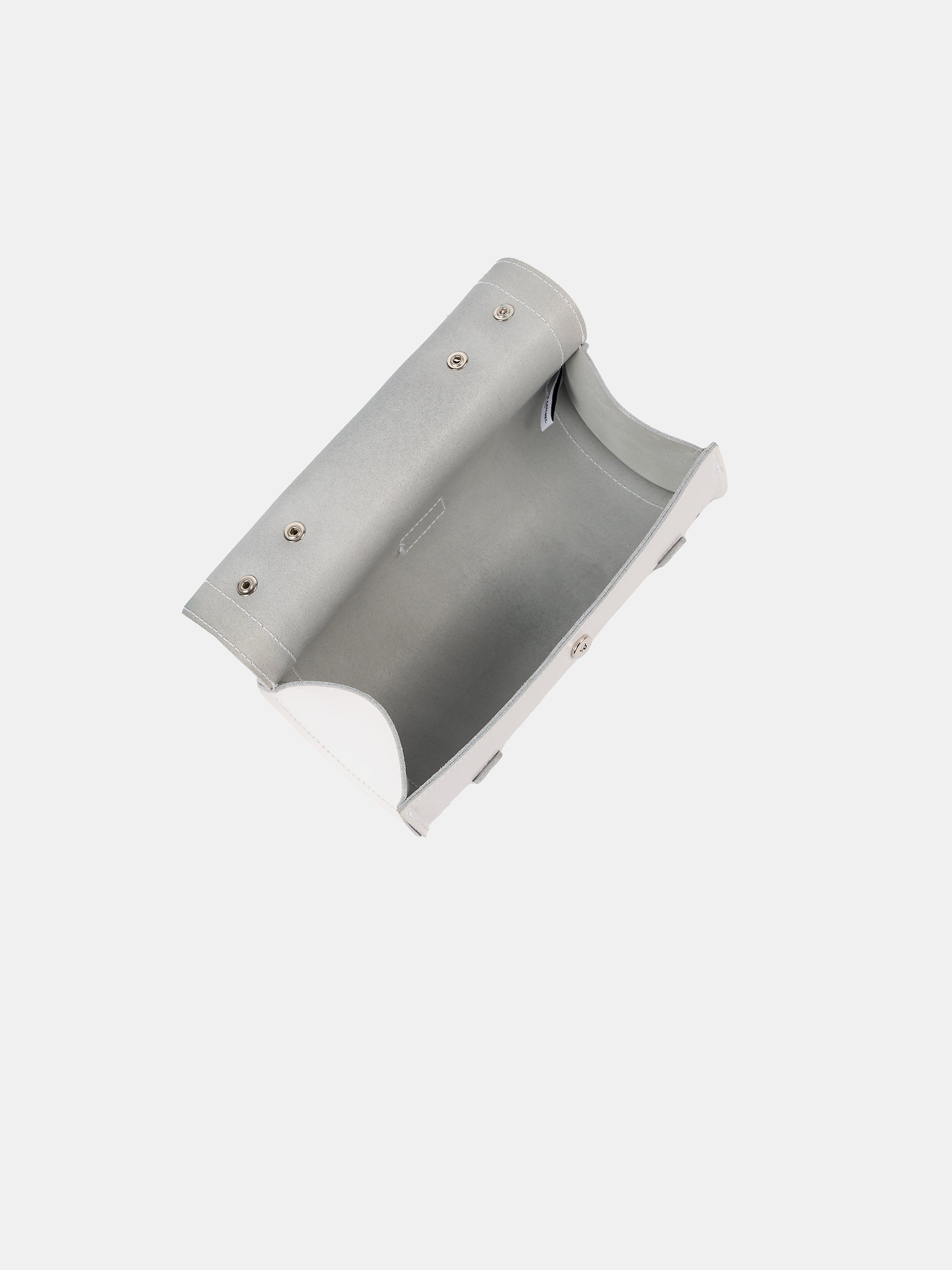 The Mini Bowls Bag - Taupe Plaid & Brilliant White