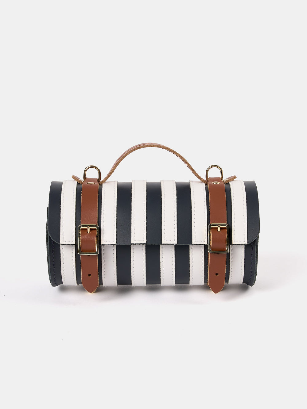 The Micro-Wide Bowls Bag - Navy, Brilliant White & Bay
