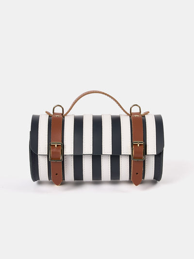 Navy, Brilliant White & Bay