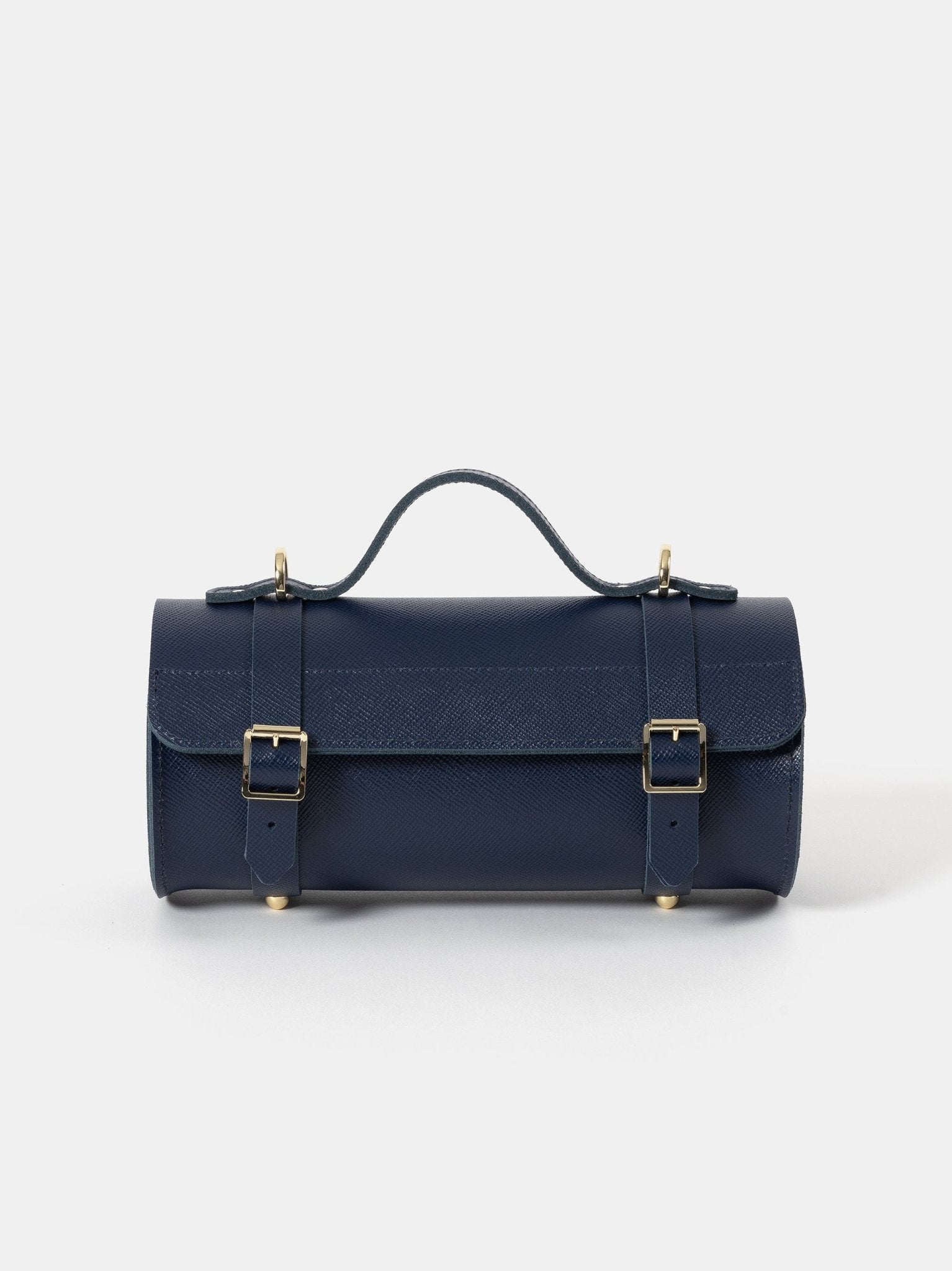 The Bowls Bag - Blueberry Saffiano - Cambridge Satchel