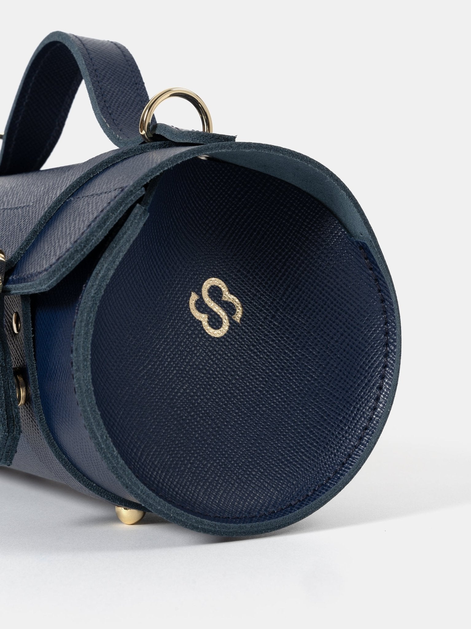 The Bowls Bag - Blueberry Saffiano - Cambridge Satchel