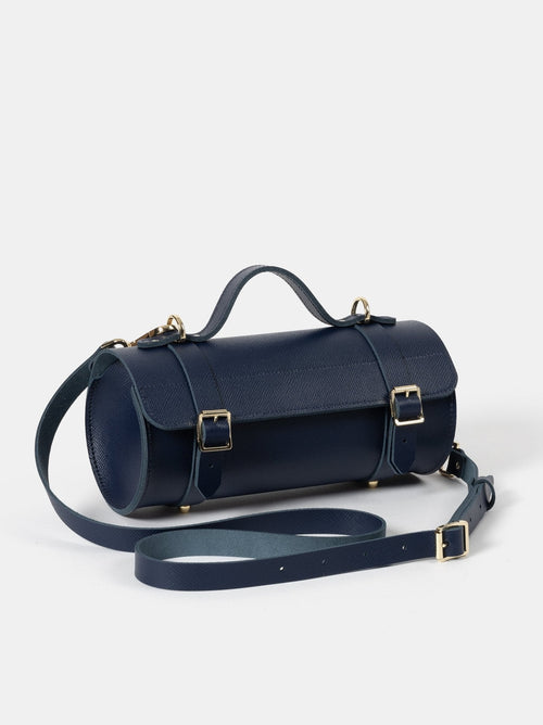 The Bowls Bag - Blueberry Saffiano - Cambridge Satchel