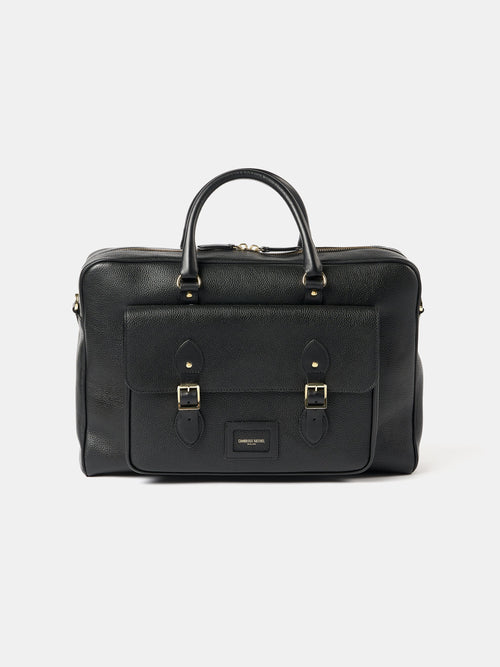 The Brief - Black Calf Grain