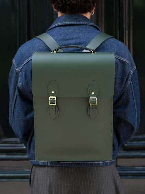 The Artisan Backpack - Racing Green