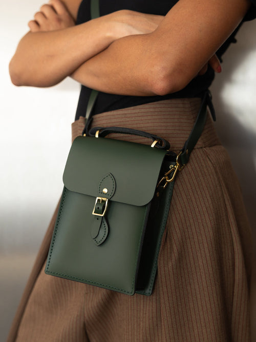 The Artisan Binocular Bag - Racing Green