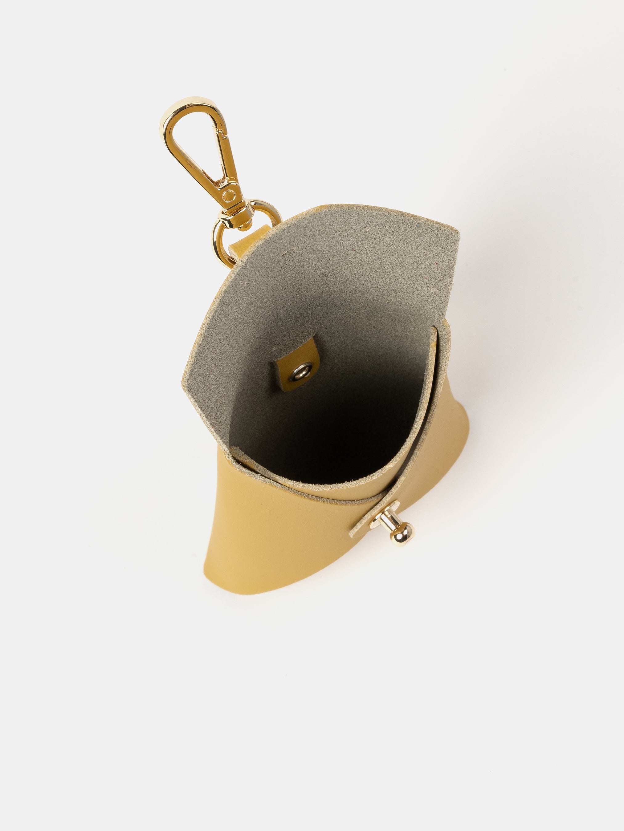 The Clip-on Pouch - Indian Yellow Matte