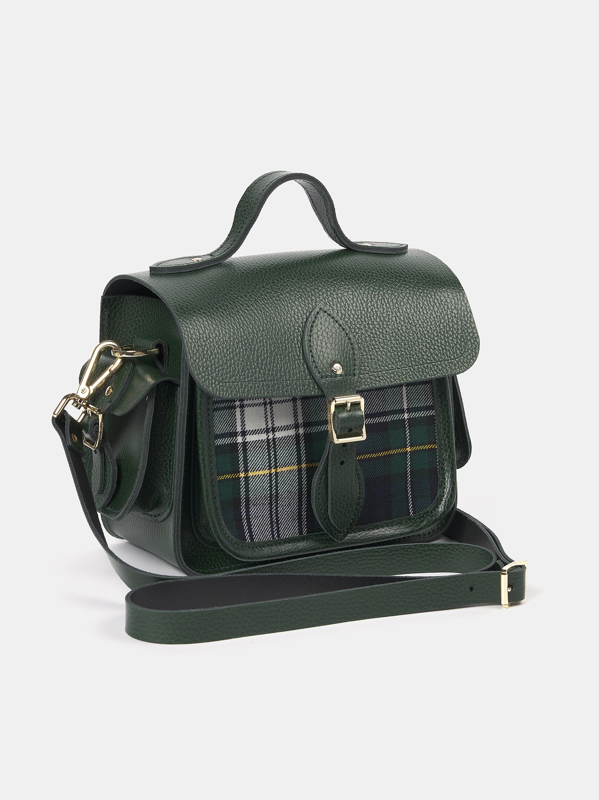 The Traveller - Racing Green Celtic Grain & Campbell Tartan