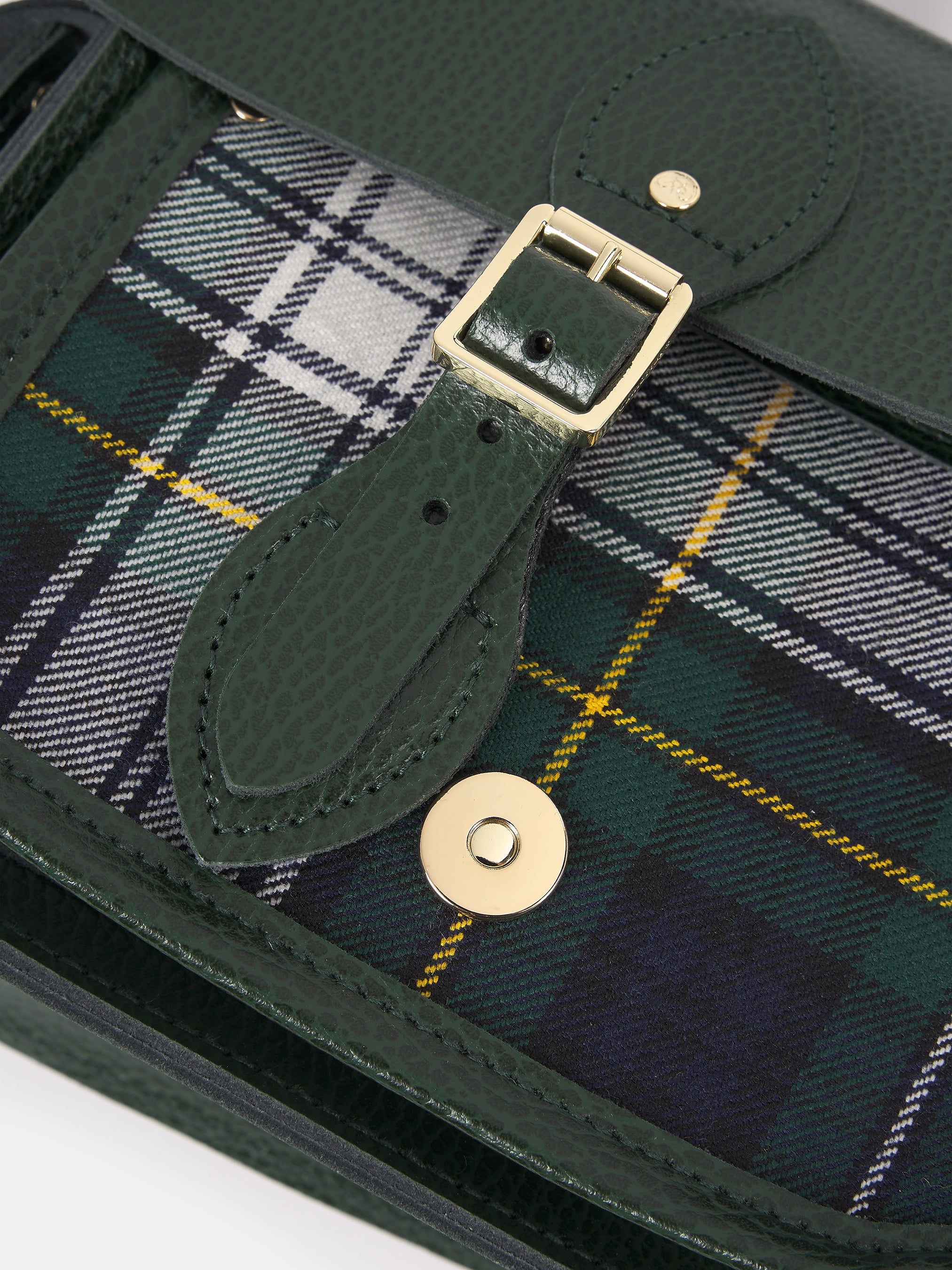 The Traveller - Racing Green Celtic Grain & Campbell Tartan