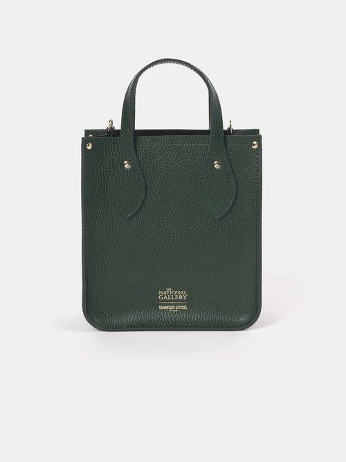 The Mini Tote - Racing Green with La Grenouillere