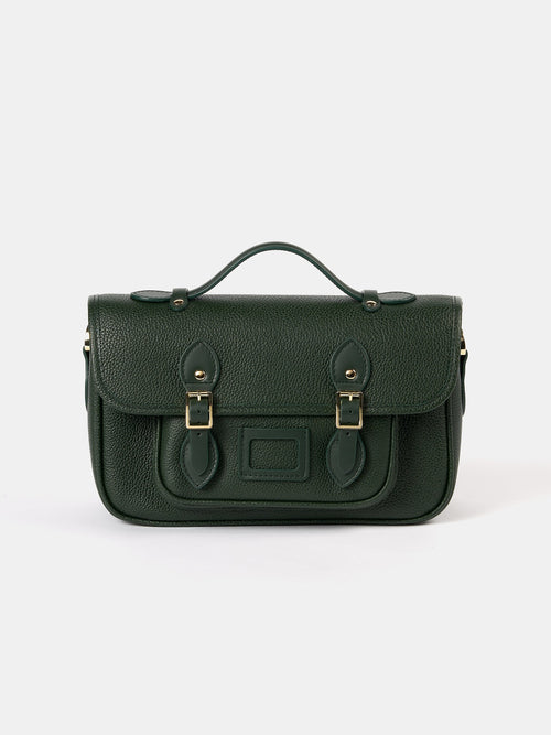 The Soft Satchel - Ivy Calf Grain