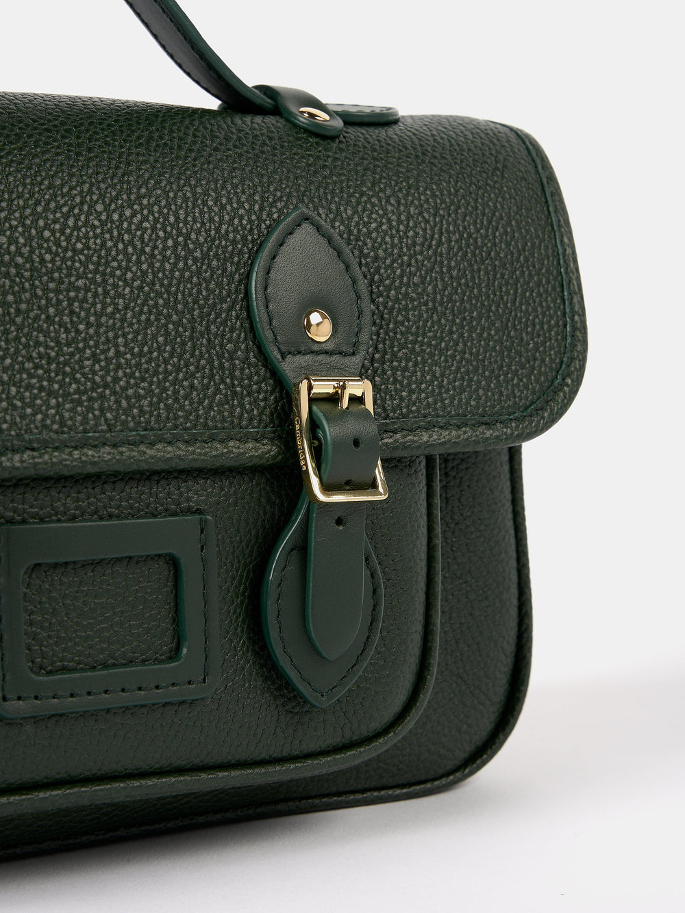 The Soft Satchel - Ivy Calf Grain