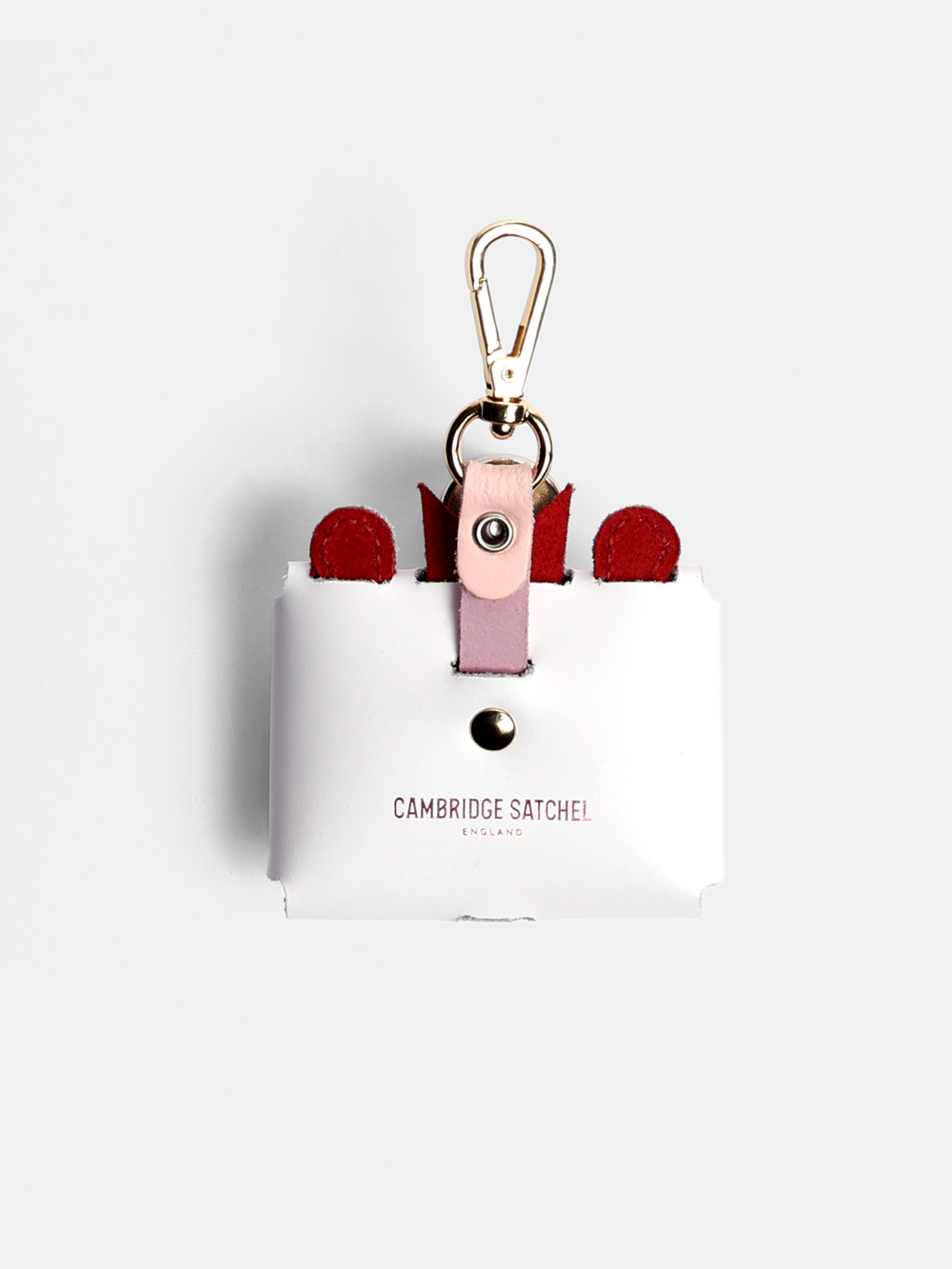 The Mouse AirPods Pro Case - White, Red & Cloud Pink