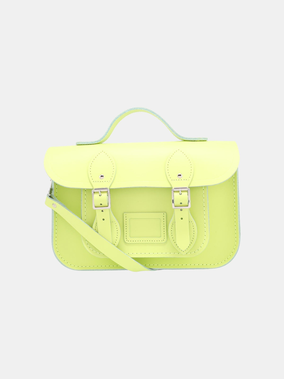 The 11 Inch Batchel  - Electric Green