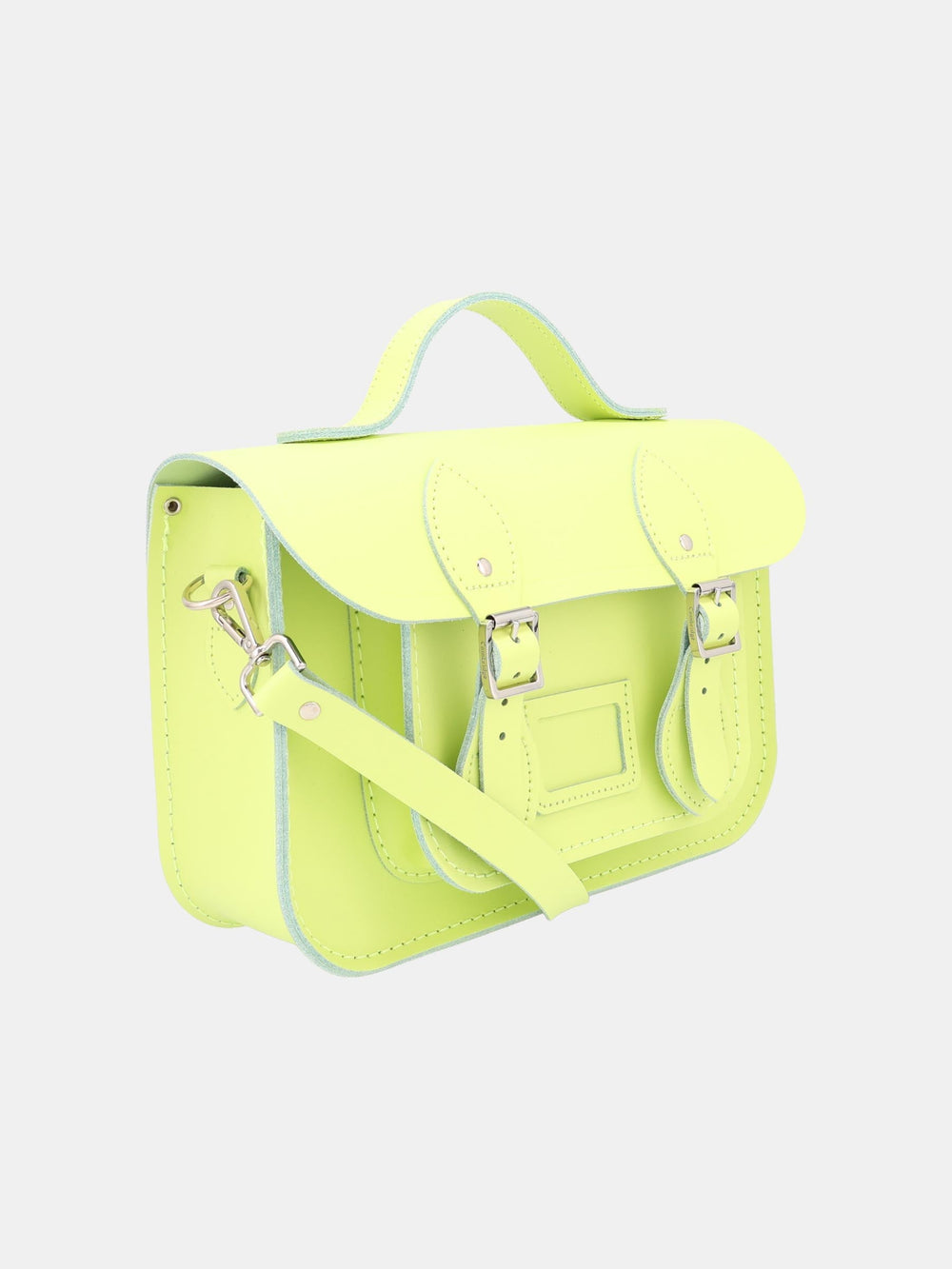 The 11 Inch Batchel  - Electric Green