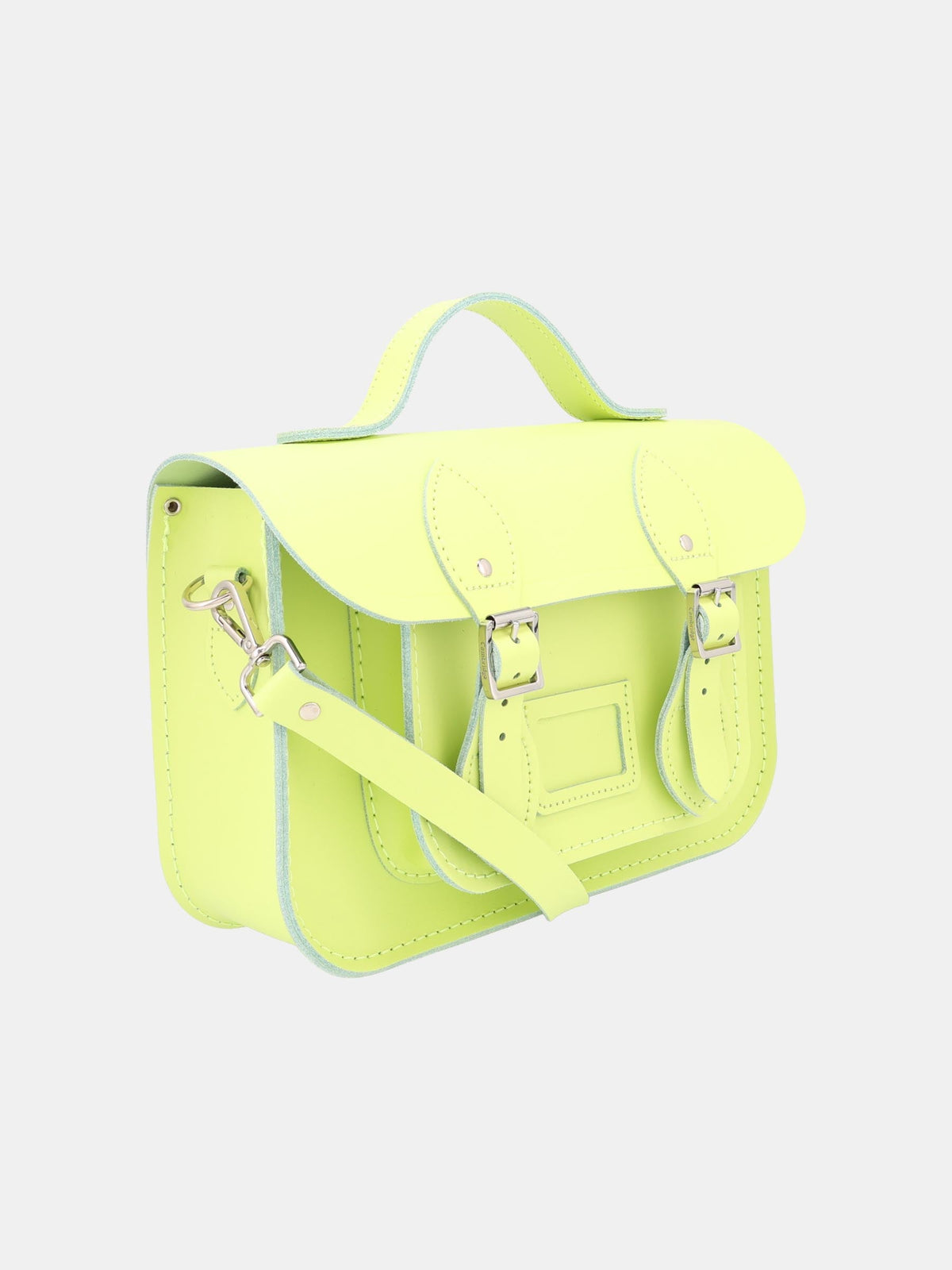The 11 Inch Batchel  - Electric Green