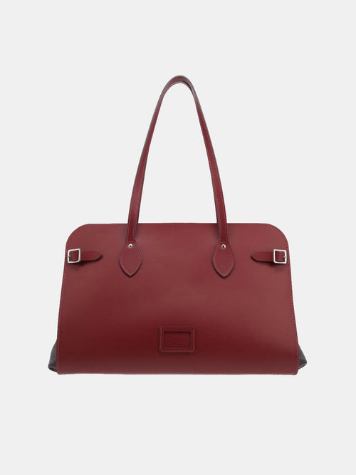 East West Tote - Oxblood