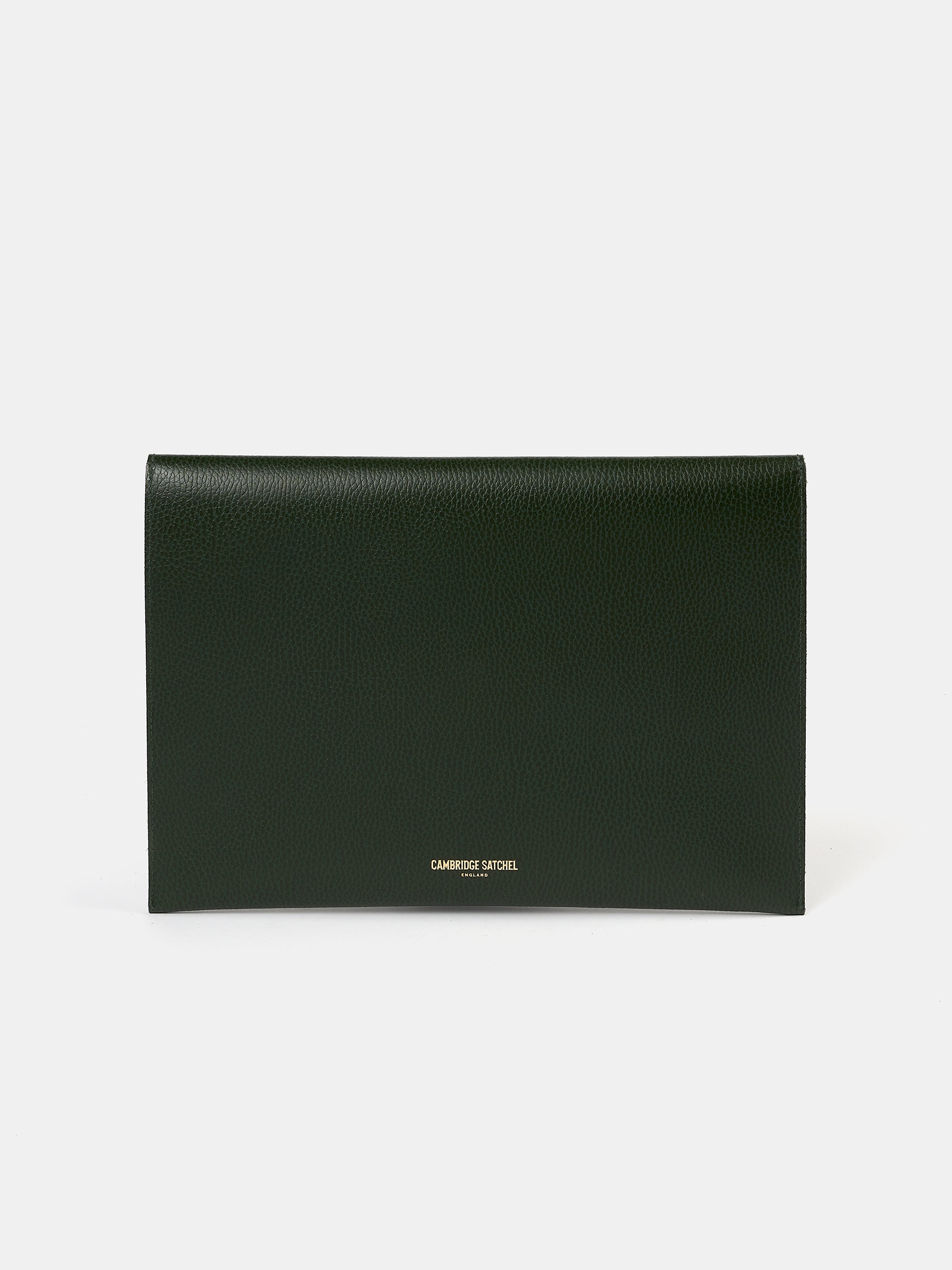 The Leather Case - Racing Green Celtic Grain