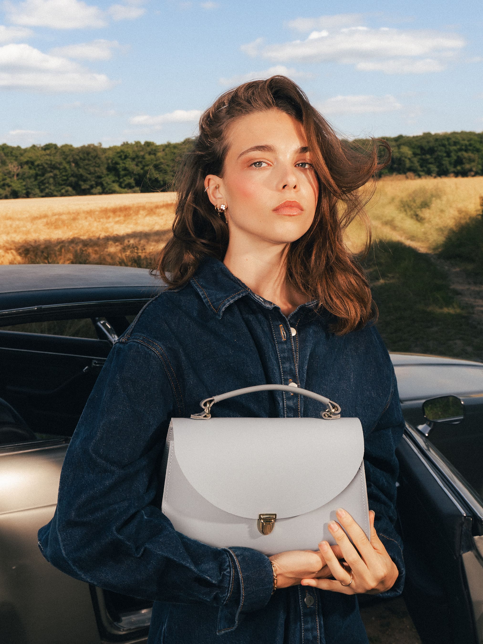The Poppy -  French Grey