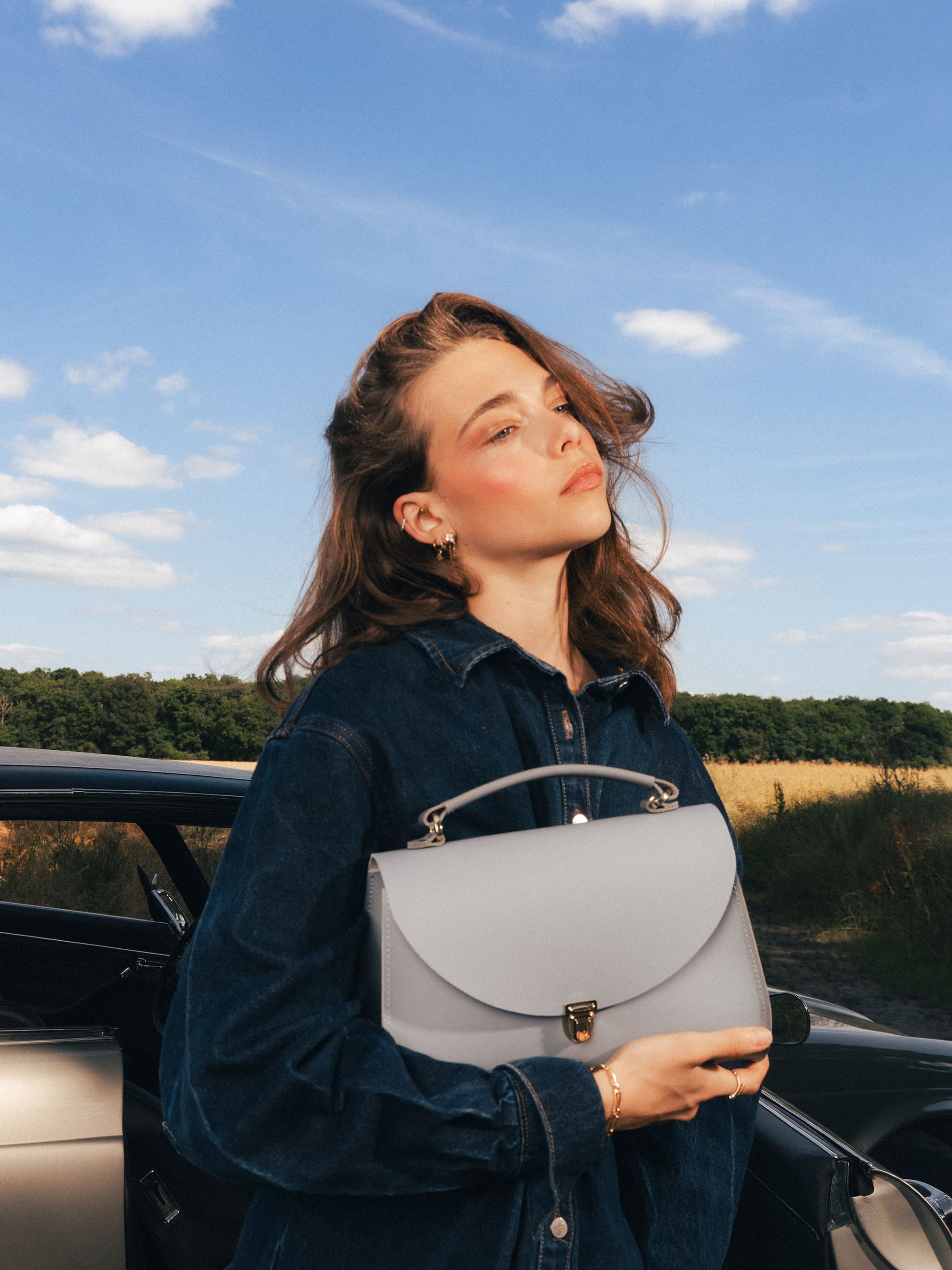 The Poppy -  French Grey