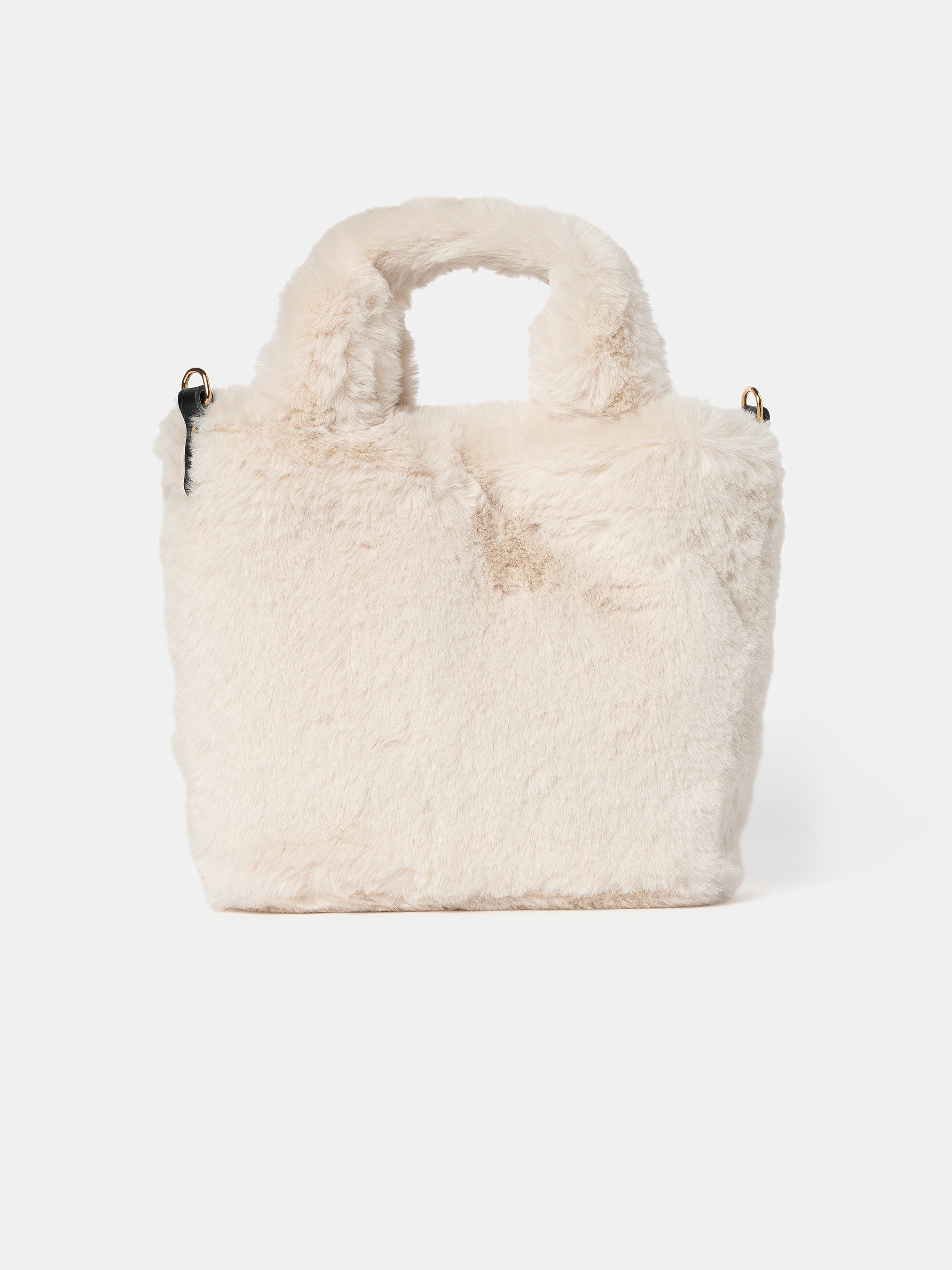 The Hello Kitty Nano Fluffy Tote - Cream