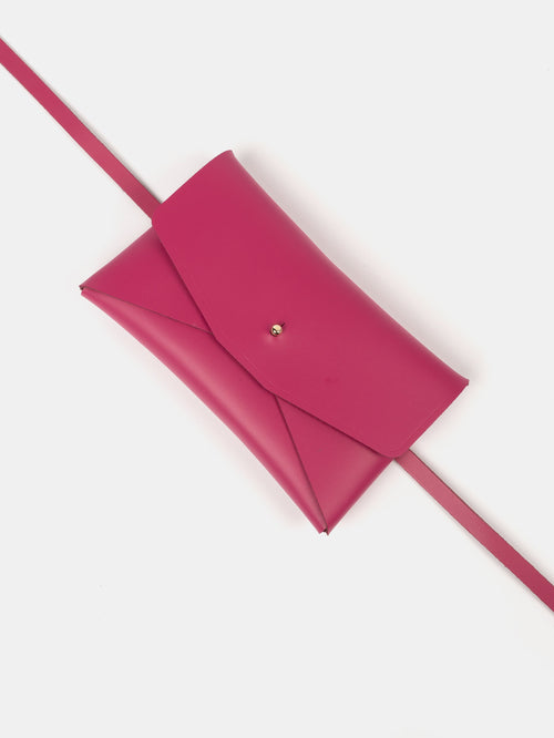 The Envelope Crossbody Bag - Bubblegum