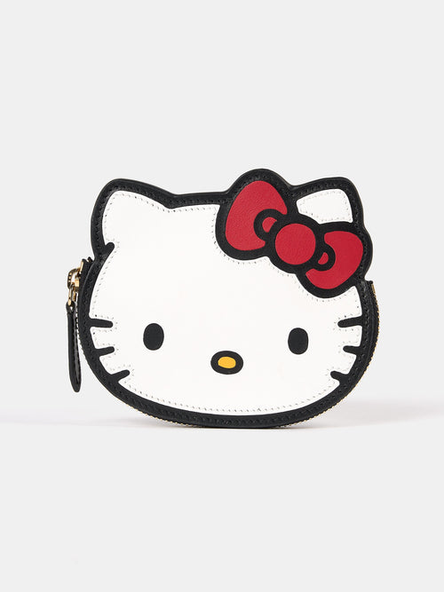 The Hello Kitty Face Wallet - Brilliant White