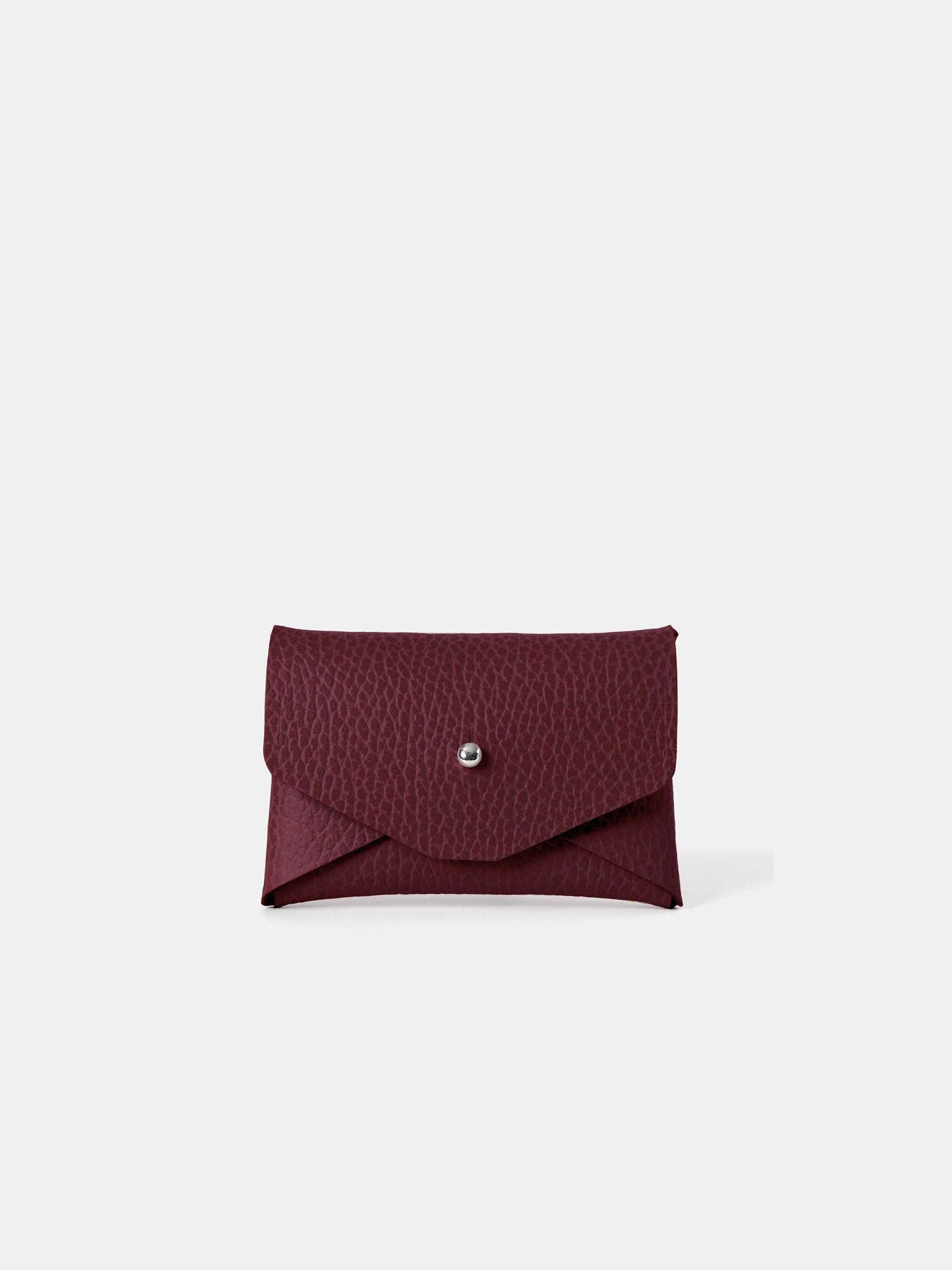 The Mini Purse - Oxblood Celtic Grain