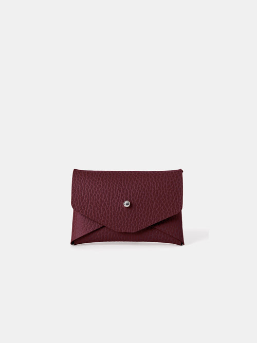 The Mini Purse - Oxblood Celtic Grain